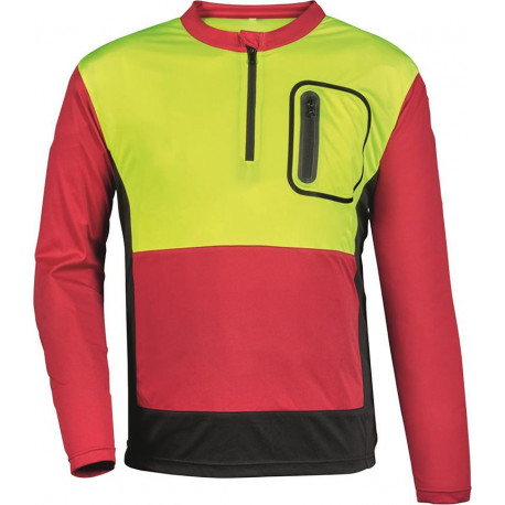 Chemise forestière Forest Jack Red.Gr.M. rouge/anthr./Jaune