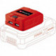 Adaptateur de batterie USB TC-CP 18 Li USB Solo