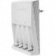 Mini Charger pile 4x AA 56706 2100mAh
