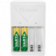 Mini Charger pile 4x AA 56706 2100mAh