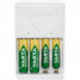 Mini Charger pile 4x AA 56706 2100mAh