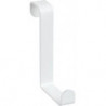 Patère de porte blanc Lot de 4