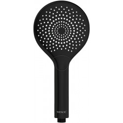 Douchette 12 cm noir economiseur d'eau
