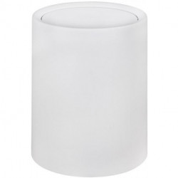 Poubelle à couvercle basculant Atri 6 litres.. Blanc