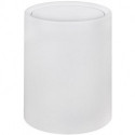 Poubelle à couvercle basculant Atri 6 litres.. Blanc