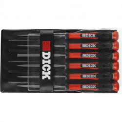 Jeu de limes aiguilles 140mm 6 pcs. Slash 2 Action Dick
