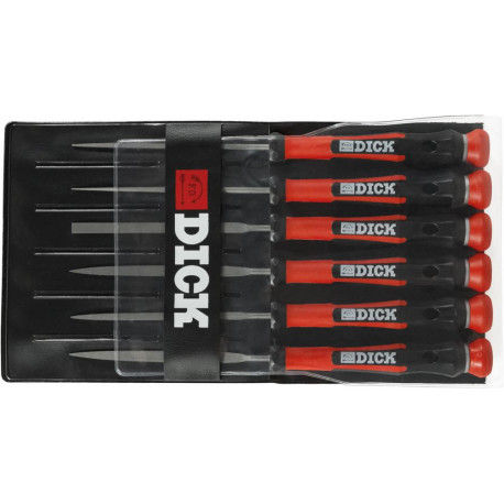 Jeu de limes aiguilles 140mm 6 pcs. Slash 2 Action Dick