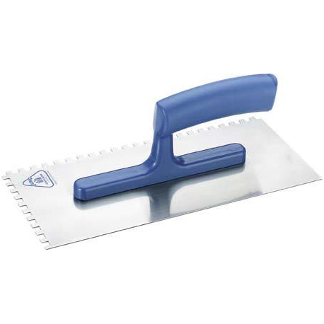 Truelle à lisser 10x10mm avec manche en plastique Jung