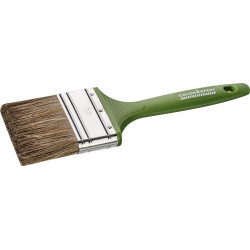 Pinceau plat mélange de poils naturels 70mm 6. Force plastique