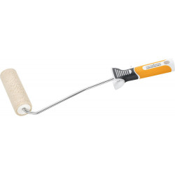 Rouleau à peindre 12 cm 3K long manche coudé (Par 5)
