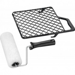 Ensemble Set peinture, 2 pièces (Rouleau peinture 18cm, grille)