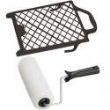 Ensemble Set peinture, 2 pièces (Rouleau peinture 25cm, grille)