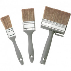 Set de pinceaux universels 3 pièces poils mixtes 3x10/30 50mm