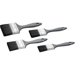 Set de pinceaux, 4 pièces, poils noirs 30/40/50/70mm
