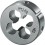 Porte-filière, métrique, en acier à coupe rapide, Filetage : M24, Pas 3,00 mm, Ø extérieur x hauteur 55 x 22 mm