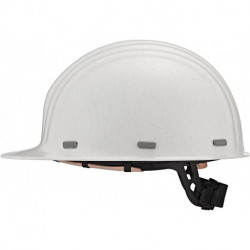 Casque de chantier BOP blanc. Gr. 2