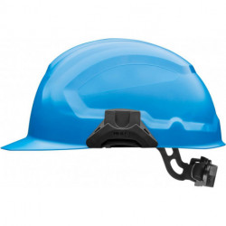 Casque de sécurité CrossElectric avec verrou tournant. bleue