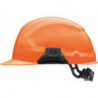 Casque de sécurité CrossElectric avec verrou tournant orange