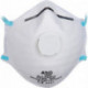 Masque à particules. FFP2 NR D. blanc. avec vanne. (1 pièce. 1 boîte. 15 pièces)