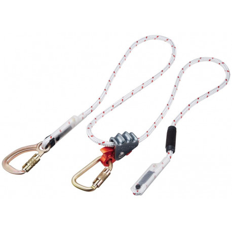 Corde de maintien 2m »Ergogrip SK 12«, mousqueton »KOBRA«