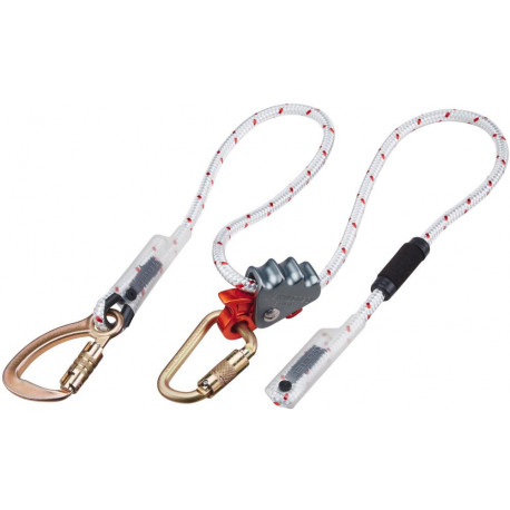Corde de maintien 1,5m »Ergogrip SK 12«, mousqueton »KOBRA«