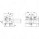 Montage multiple VDI D1 60x32mm overk.