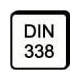 Foret hélicoïdal trop long D338W HSS 7.70mm Gühring