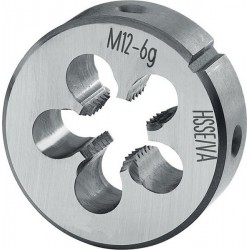 Filière, métrique, HSSE ASP, Filetage : M2,5, Pas 0,45 mm, Ø extérieur x hauteur 16 x 5 mm