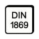Foret hélicoïdal trop long D1869TF HSS 3.5x165mm Gühring