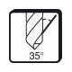 Foret hélicoïdal trop long D338TI HSSE FIRE1.00mm Gühring
