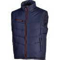 Gilet sans manche Taille L, marine/rouge
