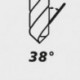 Foret hélicoïdal trop long D338GT HSSEPM 3.7mm TiN Gühring