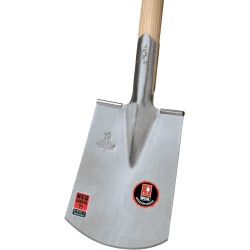 IDEAL-Beche Bremer Form Taille 2, polie Hickory