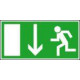 Film de signalisation de secours 400x200 mm issue de secours