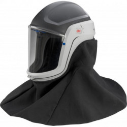 Tête de casque intégral M-407. Visière PC. clair