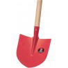 Pelle francfort avec manche rouge, Gr.5