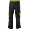 Pantalon FORTIS H 24. noir/vert citron. Gr. 106