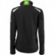 Veste femme 24. noir/vert citron. Gr. M