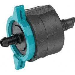 Goutteur d'extrémité réglable 1-8 l/h Contenu MDS : 5 pièces
