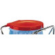 Couvercle rouge pour collecteurs 810x500x1120mm