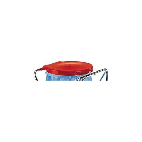 Couvercle rouge pour collecteurs 810x500x1120mm