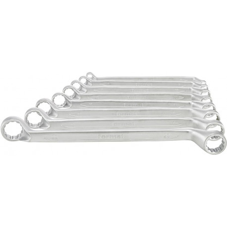 Jeu de clés à douille double DIN838 6-32mm 12-unités en carton