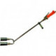Brûleur multi-flammes 800mm. Tête 2x45mm. 89kW