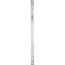 Règle en aluminium avec niveau 2.5m