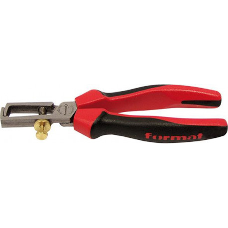 Pince à dénuder polie avec manches 2 composants160mm qmm