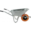 Brouette 90L roue polymère galvanisé à chaud