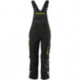 Salopette enfant FORTIS 24. noir/vert citron.Gr 110-116