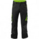 Pantalon FORTIS H 24. noir/vert citron. Gr. 27