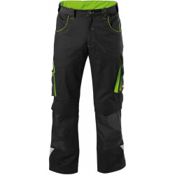 Pantalon FORTIS H 24. noir/vert citron. Gr. 27