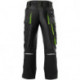 Pantalon FORTIS H 24. noir/vert citron. Gr. 27